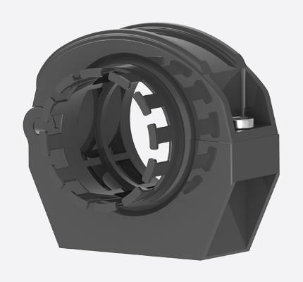 拖链前末端固定支架